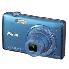 Kit Camara Digital Nikon Coolpix S5200 Azul
